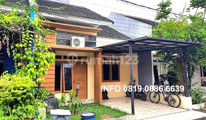 Rumah Cluster 2 Km Stasiun Jurang Mangu Bintaro Bebas Banjir