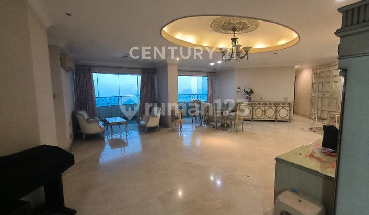 Disewakan Apt MENARA MARINA 3 BR Depan Pantai Mutiara Pluit