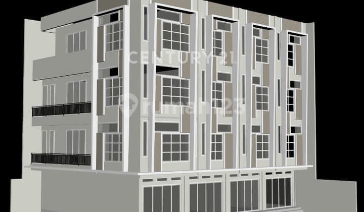 Ruko Brand New 4.5Lt Lokasi Strategis Pluit Jalan Raya