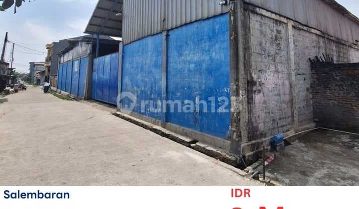 Dijual Lelang Gudang Salembaran Jaya, Kosambi Tangerang Banten