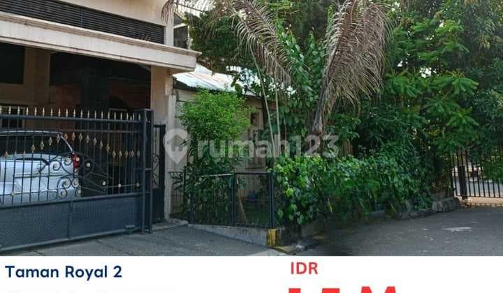 Lelang Rumah Poris Jalan Taman Royal 2 di Cipondoh, Tangerang