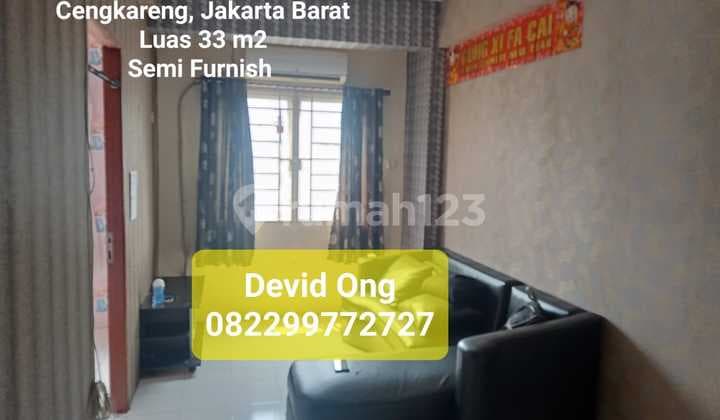 For Sale City Park Apartment, Semi Furnished Neat in Cengkareng, West Jakarta