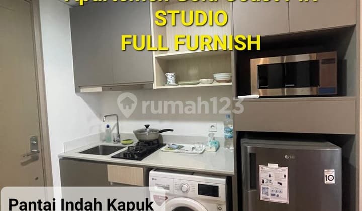 Disewakan Apartemen Gold Coast Pik Studio Full Furnished Jakarta Utara
