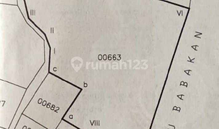 For Sale Land Plot in Jagakarsa LT: 1600m2 SHM South Jakarta//July2025