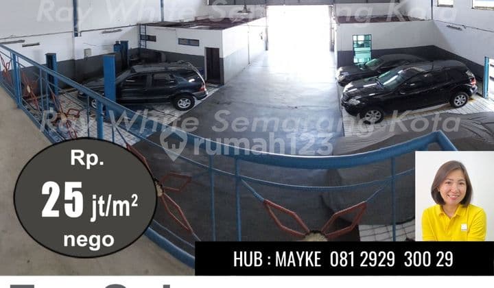 Business Space in Central Semarang, Land Area 1841 m², SHM Certificate