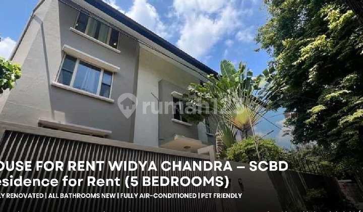 Rumah Kontrakan Bagus Furnished SCBD, Jakarta Selatan
