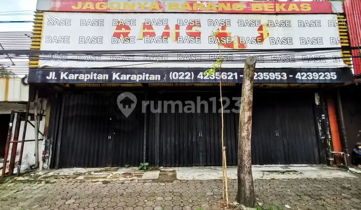 Sewa Ruko Bandung Karapitan Lengkong Utk Resto Cafe Kantor Usaha