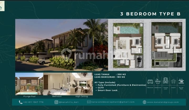 Villa Kana Hills,Uluwatu,View Ocean,Shm,Full Furnished