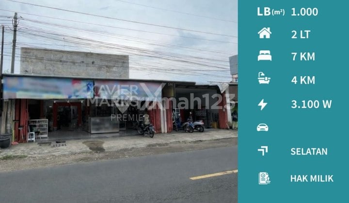 Ruang Usaha Poros Jalan Ahmad Yani Sumberpucung Malang
