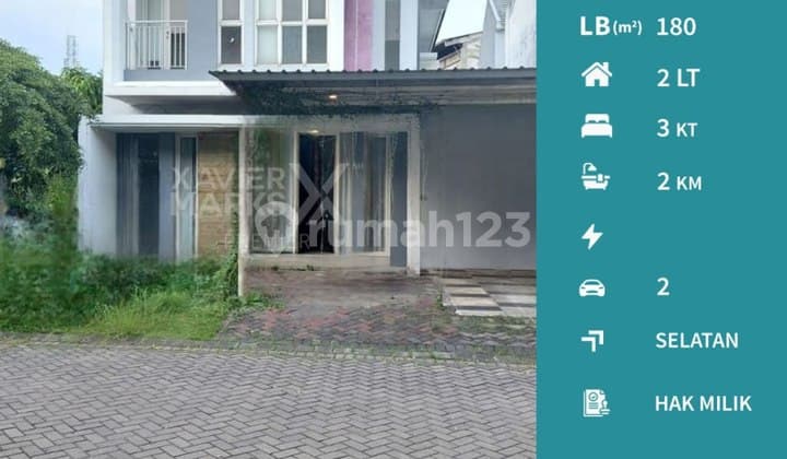 Rumah Modern Minimalis di Green Orchid Malang