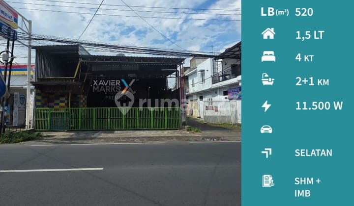 Ruang Usaha Siap Huni Dekat Bandara di Jl Bugis Pakis Malang