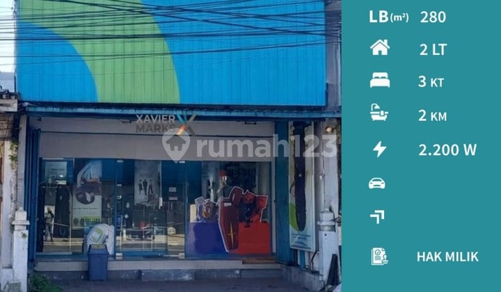 Ruko 2 Lantai Dekat Kampus Brawijaya di Dinoyo Malang