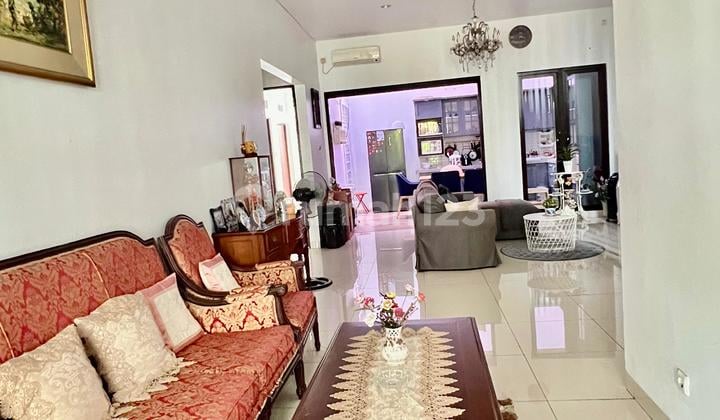 Dijual rumah cantik full furnished full renov di cluster asera, harapan indah 2 bekasi