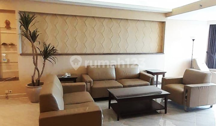 Disewa 175Jt Pertahun 3 Bedroom, Fully Furnished, Low Floor, Taman Anggrek Condominium