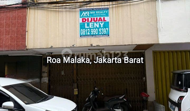 Murah Ruko Siap Pakai 4 Lantai Di Roa Malaka, Jakarta Barat