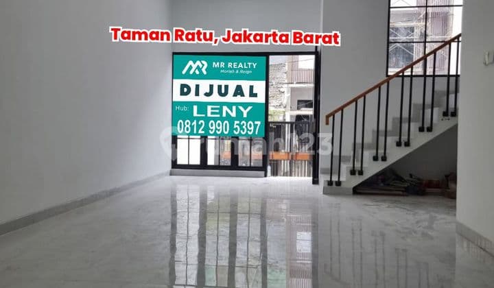 Cheap..only 1 unit..New Modern Minimalist 2-Story House in Taman Ratu Complex, West Jakarta