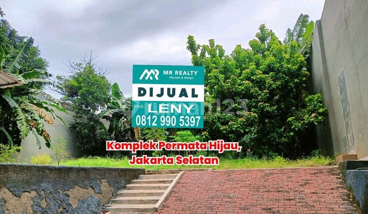 Turun Harga Murah Prestigious Location Kavling Siap Bangun 637 M2 Di Komplek Permata Hijau, Jakarta Selatan