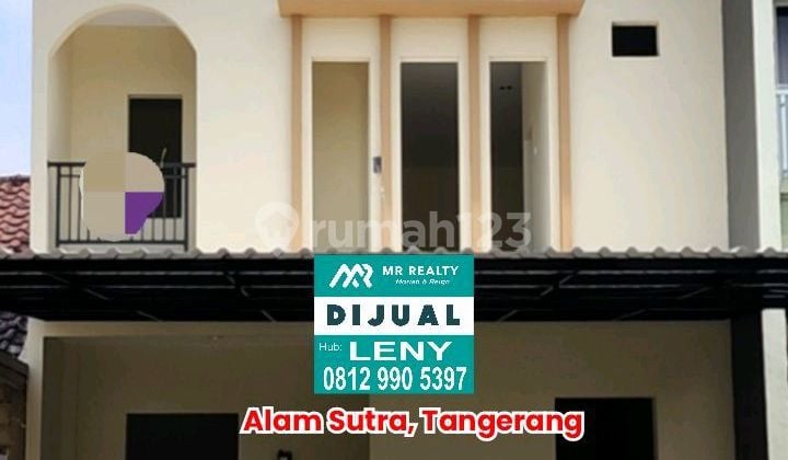 Murah.. Rumah Baru Di Alam Sutra, Serpong, Tangerang, Tusuk Sate