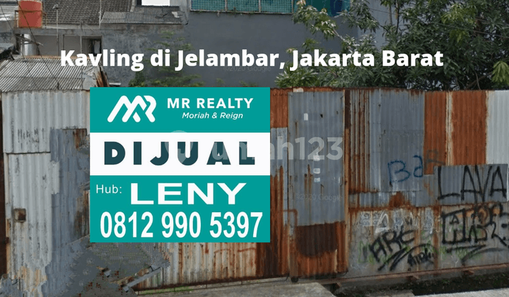 MURAH...KAVLING SIAP BANGUN DI JELAMBAR, JAKARTA BARAT