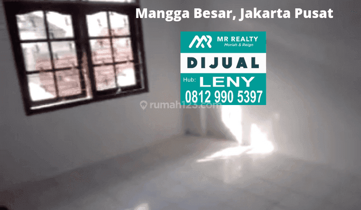 READY-TO-OCCUPY 3-STORY HOUSE IN MANGGA BESAR, CENTRAL JAKARTA