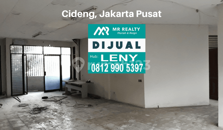 RUMAH SIAP HUNI DI CIDENG, JAKARTA PUSAT, COCOK U/ KANTOR & GUDANG