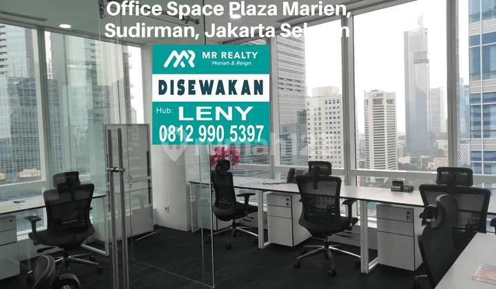 OFFICE SPACE DI PLAZA MARIEN, JL JENDERAL SUDIRMAN KAV 76 -78, JAKARTA SELATAN