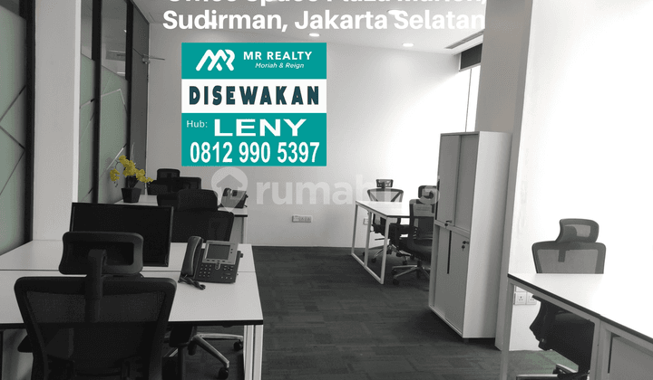 OFFICE SPACE di PLAZA MARIEN, JL JENDERAL SUDIRMAN KAV 76 -78, JAKARTA SELATAN