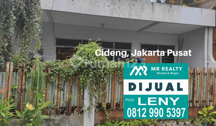 RUMAH LAMA LEBAR 9 M DI CIDENG, JAKARTA PUSAT