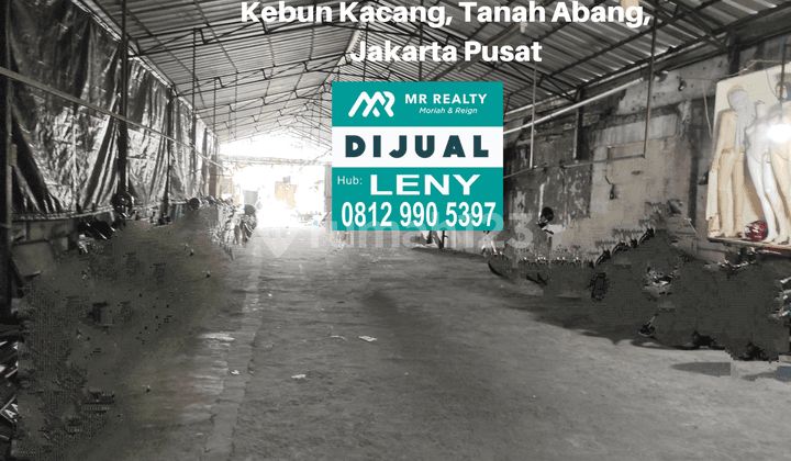 KAVLING LT 320 M2 DI KEBUN KACANG, TANAH ABANG, JAKARTA PUSAT