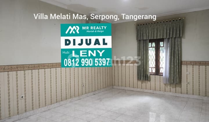 MURAH... RUMAH SIAP HUNI DI KOMPLEK VILLA MELATI MAS, SERPONG, TANGERANG