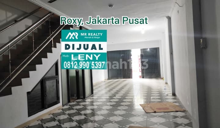 RUKO BOULEVARD BAGUS SIAP PAKAI DI KOMPLEK ITC ROXY MAS, JAKARTA PUSAT