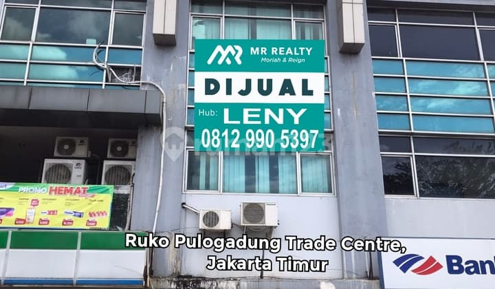 Murah..ruko Siap Pakai 3 Lantai Hadap Jalan Raya Di Pulogadung Trade Center, Jakarta Timur