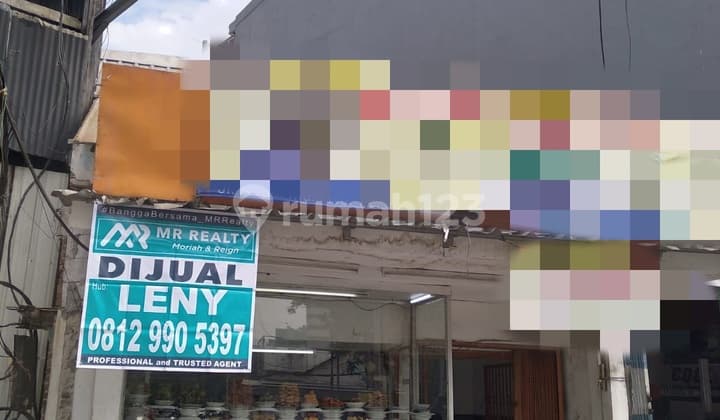 RUKO ZONA KOMERSIL ABDUL MUS, GAMBIR, JAKARTA PUSAT, JALAN RAYA, LOKASI STRATEGIS