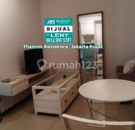 LOKASI STRATEGIS...THAMRIN RESIDENCE 1 BR, TANAH ABANG, JAKARTA PUSAT