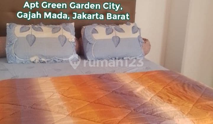 MURAH LAGI BU...APARTEMEN GREEN CENTRAL CITY, GAJAH MADA, JAKARTA BARAT 2 BED ROOM, FULL FURNISHED