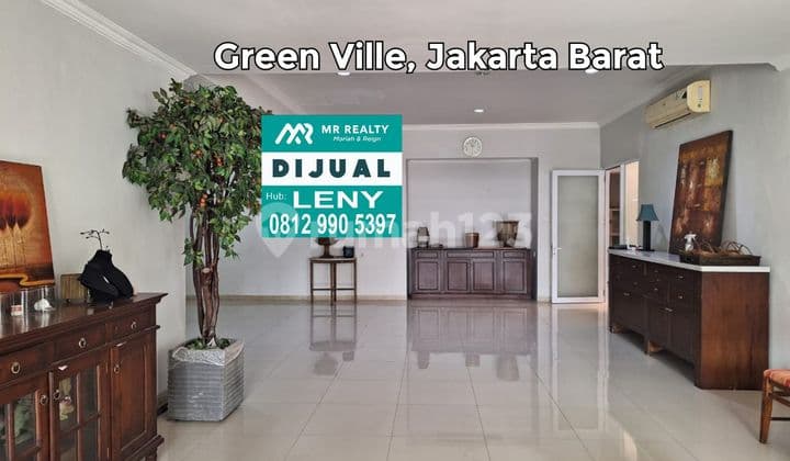 NICE READY-TO-OCCUPY 2-STORY HOUSE IN GREEN VILLE, WEST JAKARTA
