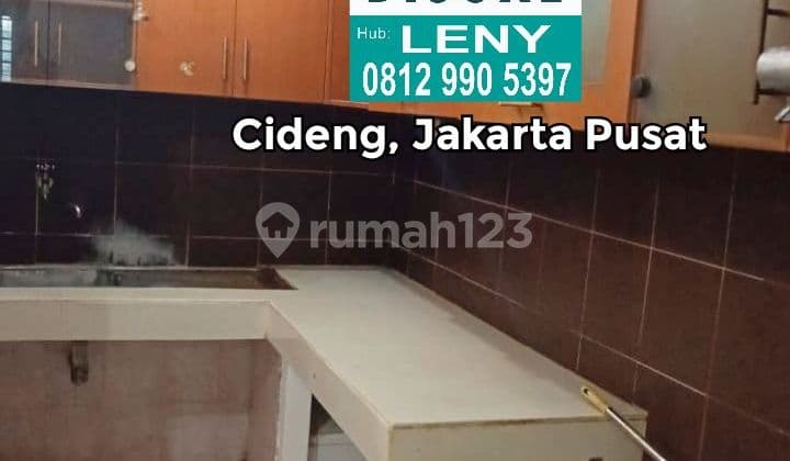 RUMAH SIAP HUNI 1,5 LANTAI DI CIDENG, JAKARTA PUSAT