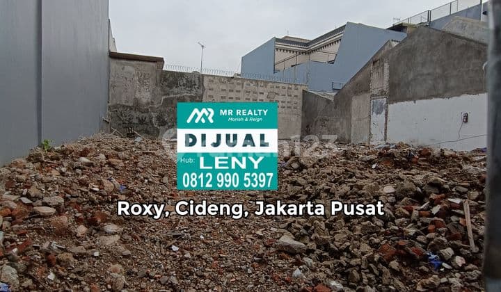 Turun Harga Lokasi Bagus..Kavling Siap Bangun di Roxy, Cideng, Jakarta Pusat