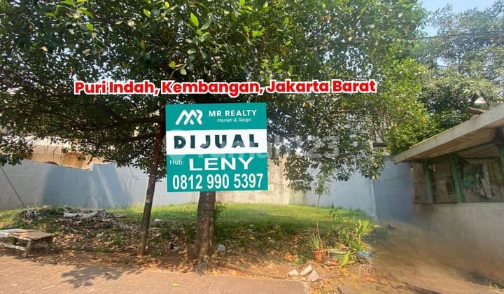 KAVLING SIAP BANGUN 480 M2 DI PURI INDAH, KEMBANGAN, JAKARTA BARAT