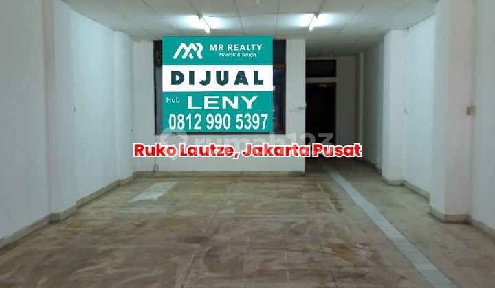 RUKO 4,5 LANTAI SIAP PAKAI DI LAUTZE, KARANG ANYAR, JAKARTA PUSAT