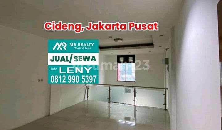 Ruko Siap Pakai 4 Lantai Di Cideng, Jakarta Pusat