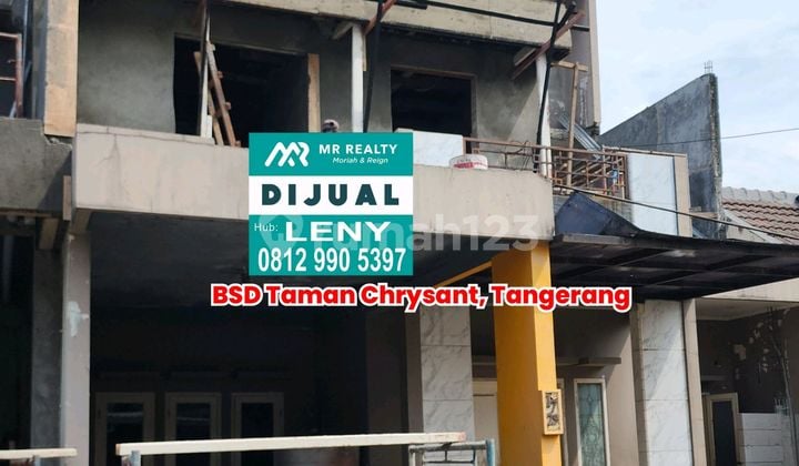 Rumah Bagus Siap Huni Di Bsd Taman Chrysant 1, Bes, Tangerang