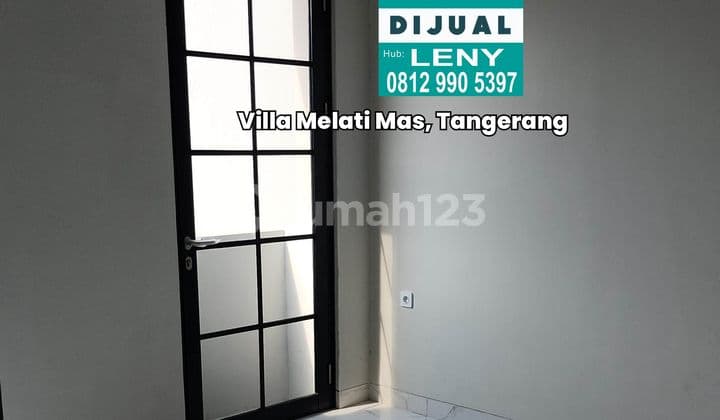 CHEAP..NEW MODERN MINIMALIST HOUSE IN PROGRESS AT VILLA MELATI MAS, TANGERANG