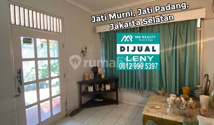 FOR SALE READY-TO-OCCUPY HOUSE IN JATI MURNI, JATI PADANG, SOUTH JAKARTA