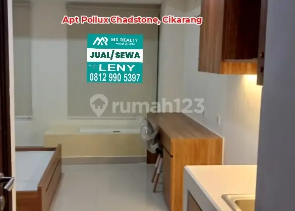 Murah...dijual Cepat Apartment Baru Studio Pollux Chadstone Cikarang Selatan