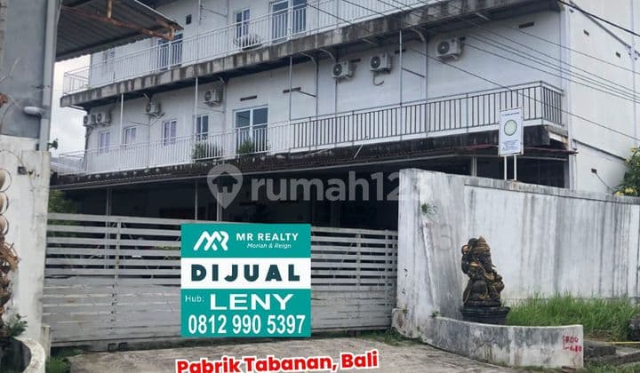 Factory 2600 M2 Land and Building, Production Machinery, Permit, Brand Rights, Products in Kerambitan, Tabanan Bali