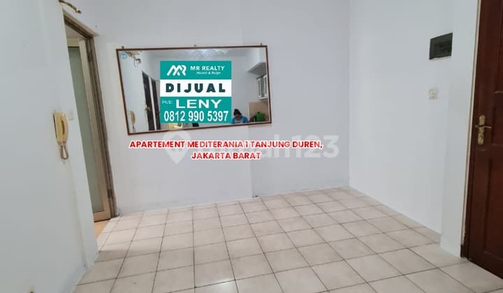 Mediterania 1 Apartment, Tanjung Duren, West Jakarta, For Sale