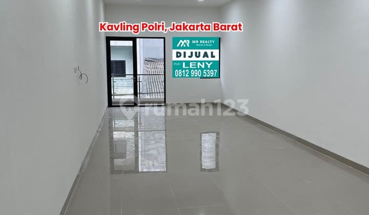 Rumah Baru Moden Minimalis di Kavling Polri, Jakarta Barat