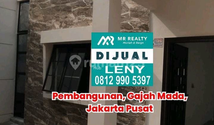 Rumah Bagus Siap Huni Cocok untuk Kost2an di Pembangunan, Gajah Mada, Jakarta Pusat