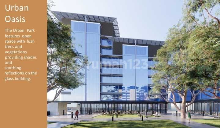 Gedung Baru 10 Lantai Dekat Tol Dalam Kawasan Perkantoran di Jakarta Barat